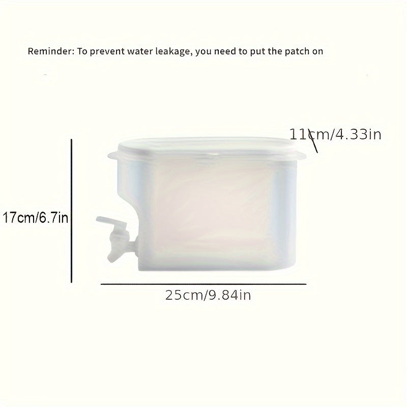 Large Capacity Refrigerator Cold Kettle for Fruit Tea and Juices with High-Temp Resistant Drink Bucket
