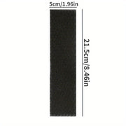 3 dona qora polyester konditsioner filtri kartridjlari, asal honeycomb dizayni, ichki havo sifati