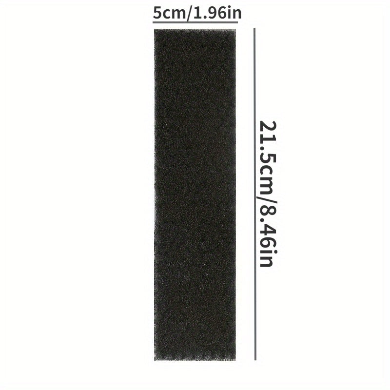 3 dona qora polyester konditsioner filtri kartridjlari, asal honeycomb dizayni, ichki havo sifati