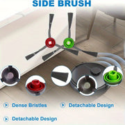 11-Piece Vacuum Replacement Kit for Robot Vacuums with HEPA Filters and Brushes