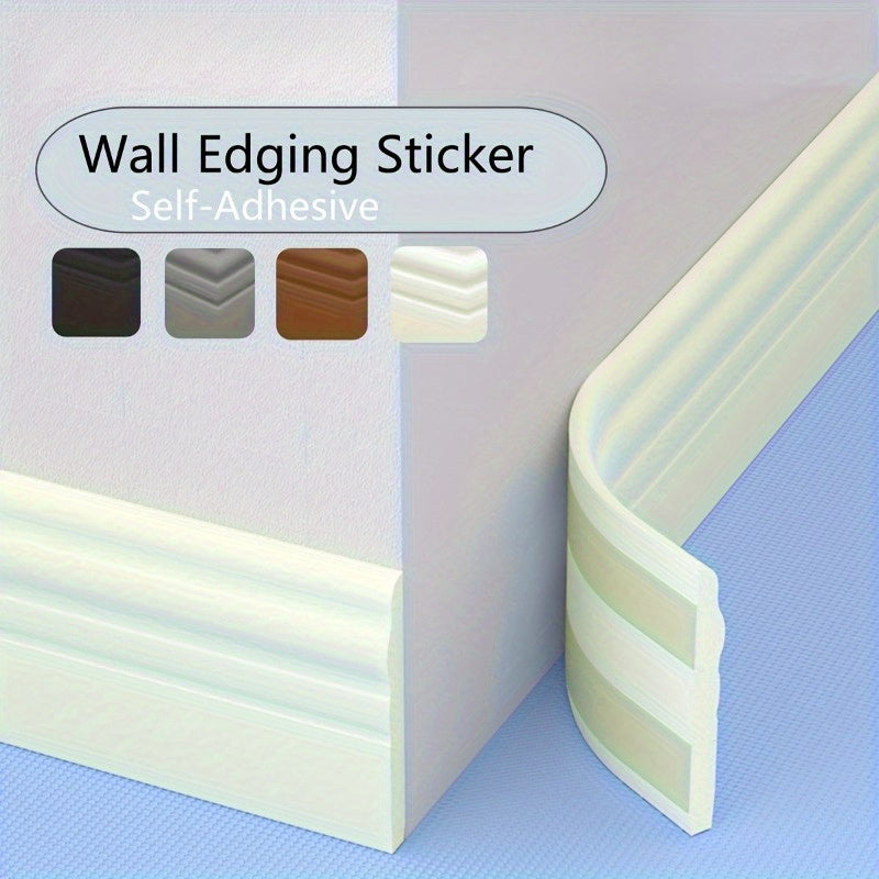 9.8cm x 200cm Peel and Stick skirting chizig'i mat yakunli devor chetiga uy bezak uchun