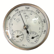 130mm Metal Case Atmospheric Pressure Gauge Thermometer Hygrometer Barometer
