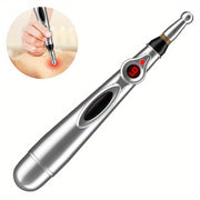 Bolígrafo de masaje eléctrico con pantalla digital y 9 modos para aliviar la espalda, la cintura y las piernas