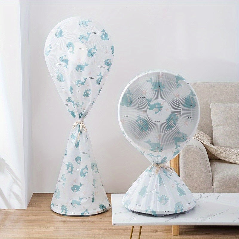 PVC Fan Dust Cover for Floor Standing Electric Fans Full and Half Wrap