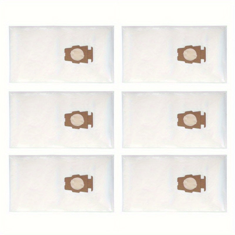 6-Pack Non-Woven Cloth Vacuum Dust Bags for G10 Series Floor Attachments