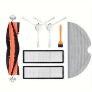 7-to'plam Robot changyutgich uchun almashtirish qismlari to'plami, yuviladigan filtrlari, asosiy cho'tka, yon cho'tkalar