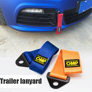 Universal Nylon Towing Rope with Polished Finish Front Tow Eye Strap