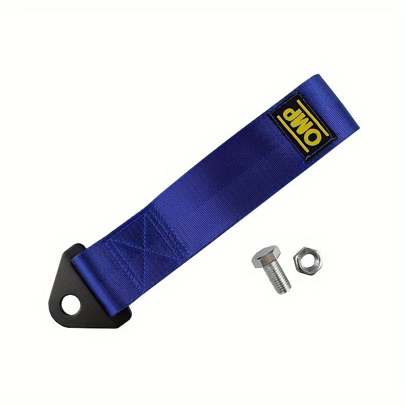Universal Nylon Towing Rope with Polished Finish Front Tow Eye Strap