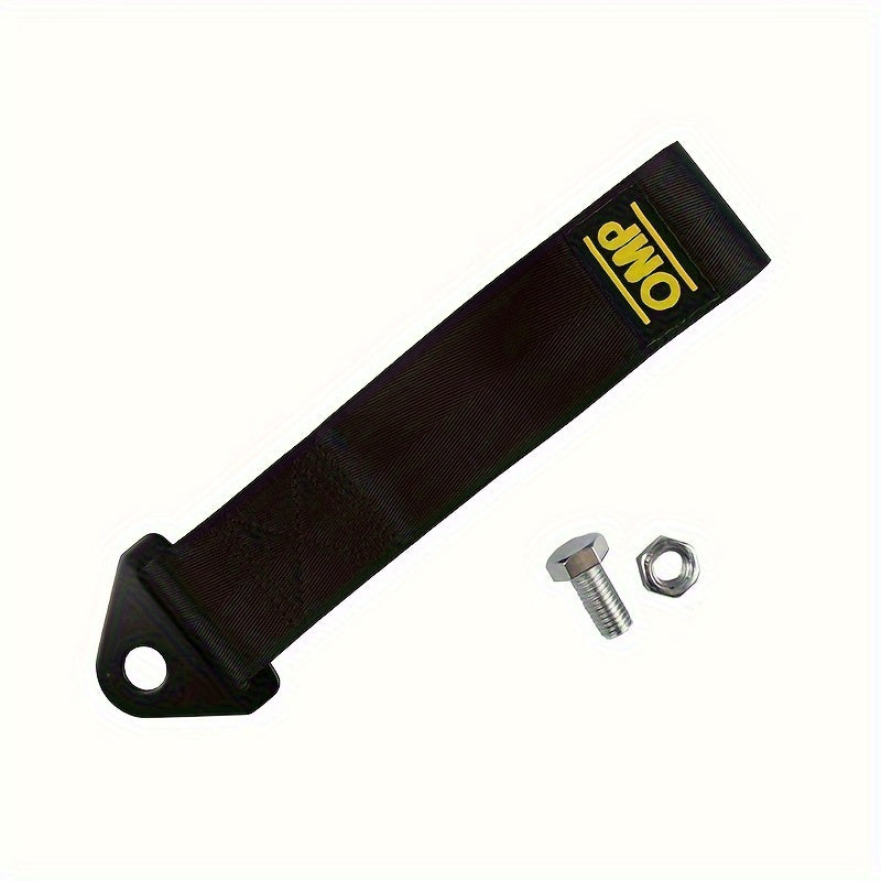 Universal Nylon Towing Rope with Polished Finish Front Tow Eye Strap