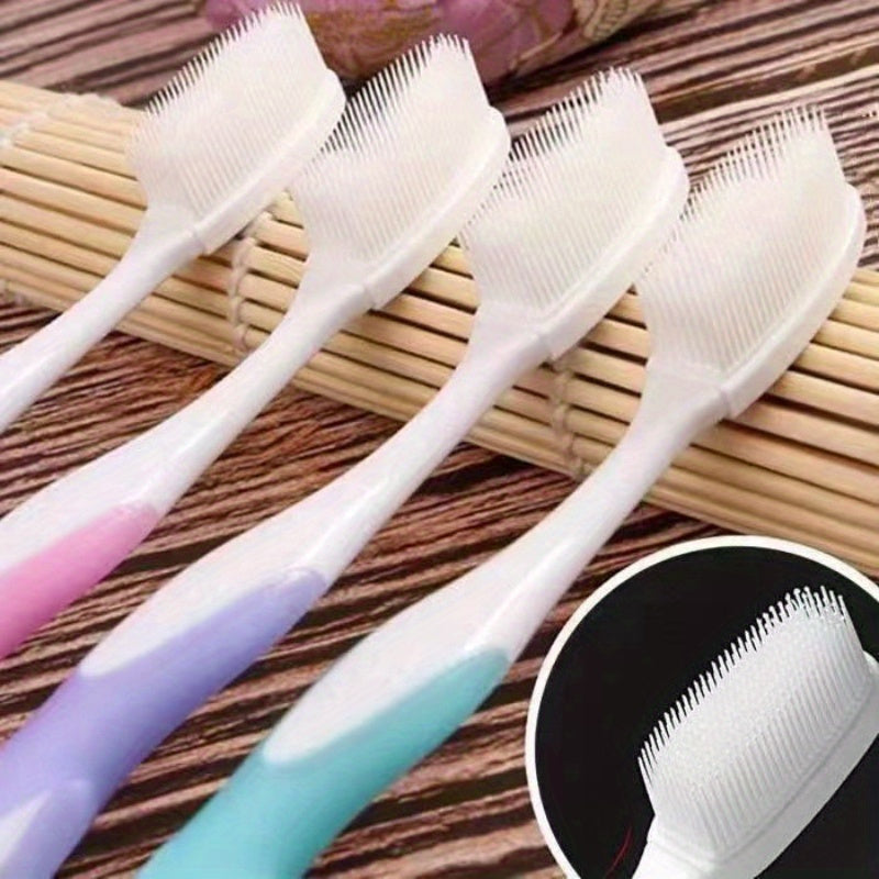 Deep Clean Nano Bristle Toothbrush for Gentle Daily Oral Care at Home