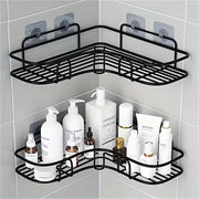 Bathroom Storage Shelf Corner Shelf Space Saver No Drilling Durable Organizing