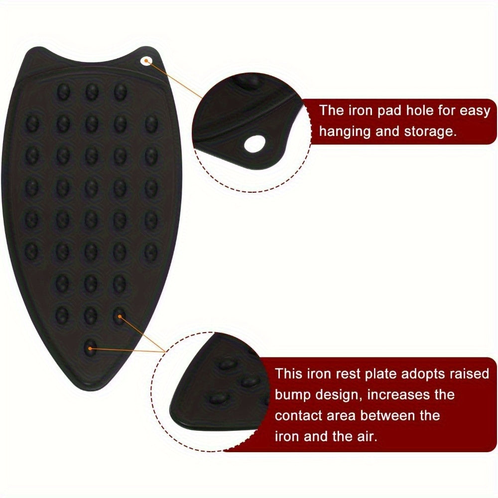 Silicone Iron Rest Mat Hot and Steam Resistant Heat Pad for Table Counter
