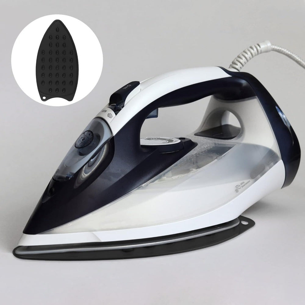 1 dona silikonli temir qo'yish pad, temir taxtasi uchun issiqqa chidamli mat, ixcham va ko'p maqsadli.