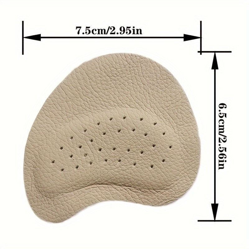 4 dona anti-slip molly va teri yuqori qadamli sandallar uchun stikerlar va padlar