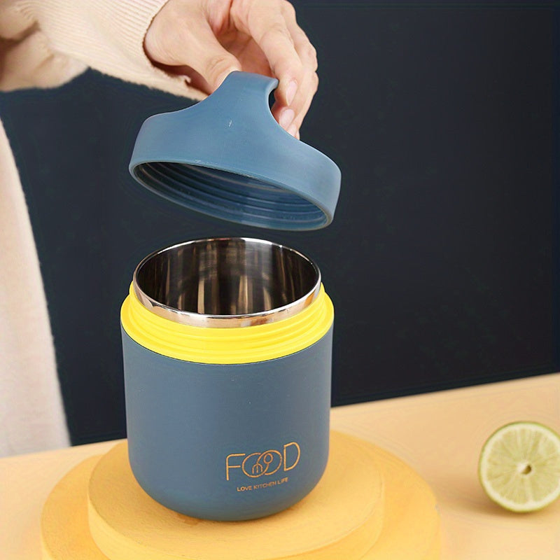 Stainless Steel Lunch Box Leakproof Insulated Food Container for Office Travel