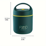 Stainless Steel Lunch Box Leakproof Insulated Food Container for Office Travel