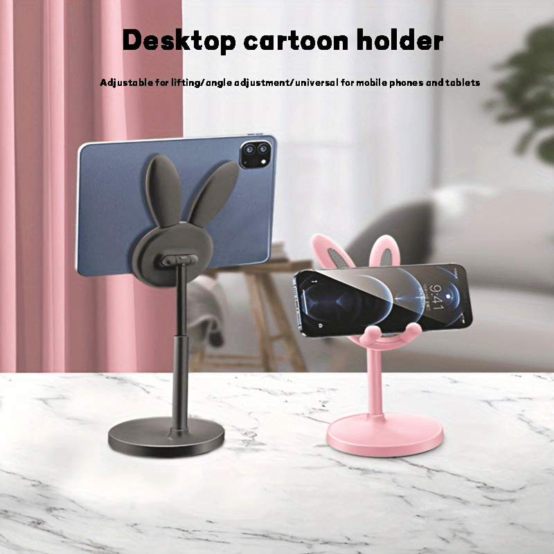 Adjustable ABS Desktop Phone and Tablet Stand for Home and Office