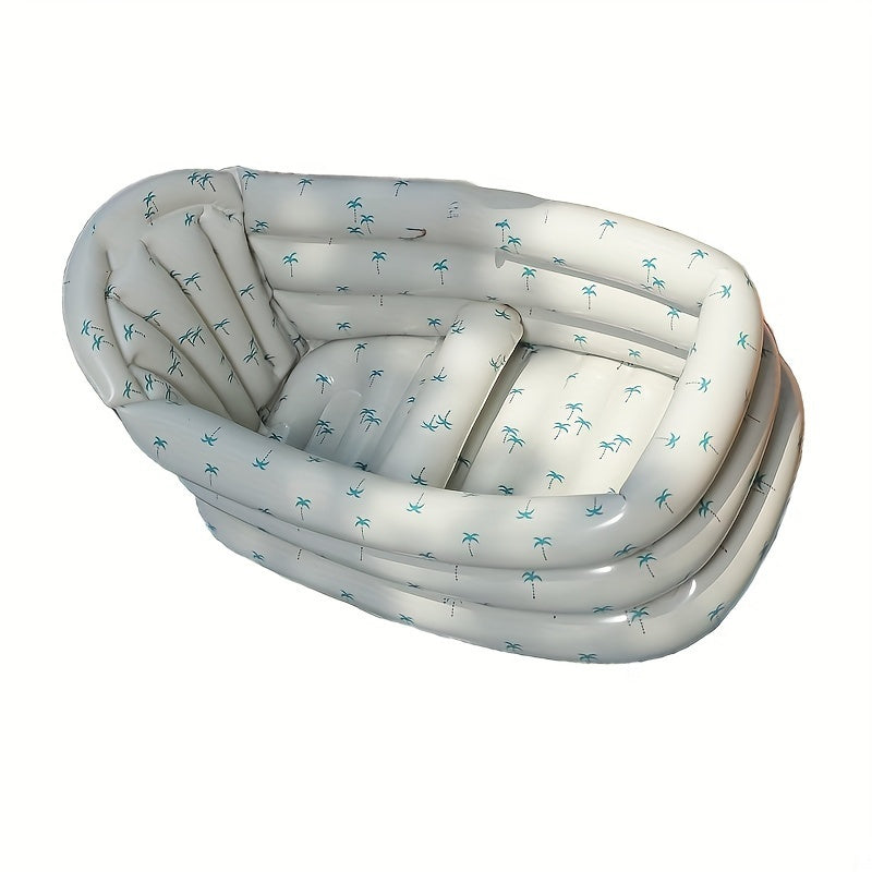 Inflatable Bathtub Portable Adjustable Indoor Sturdy PVC Color Options