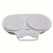 Silicone Microwave Egg Poacher Round Plastic Omelette Maker Kitchen Gadget