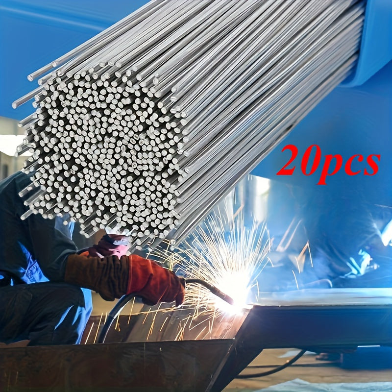 20Pcs Aluminum Welding Rods Low Temp Household Repairs Easy to Use
