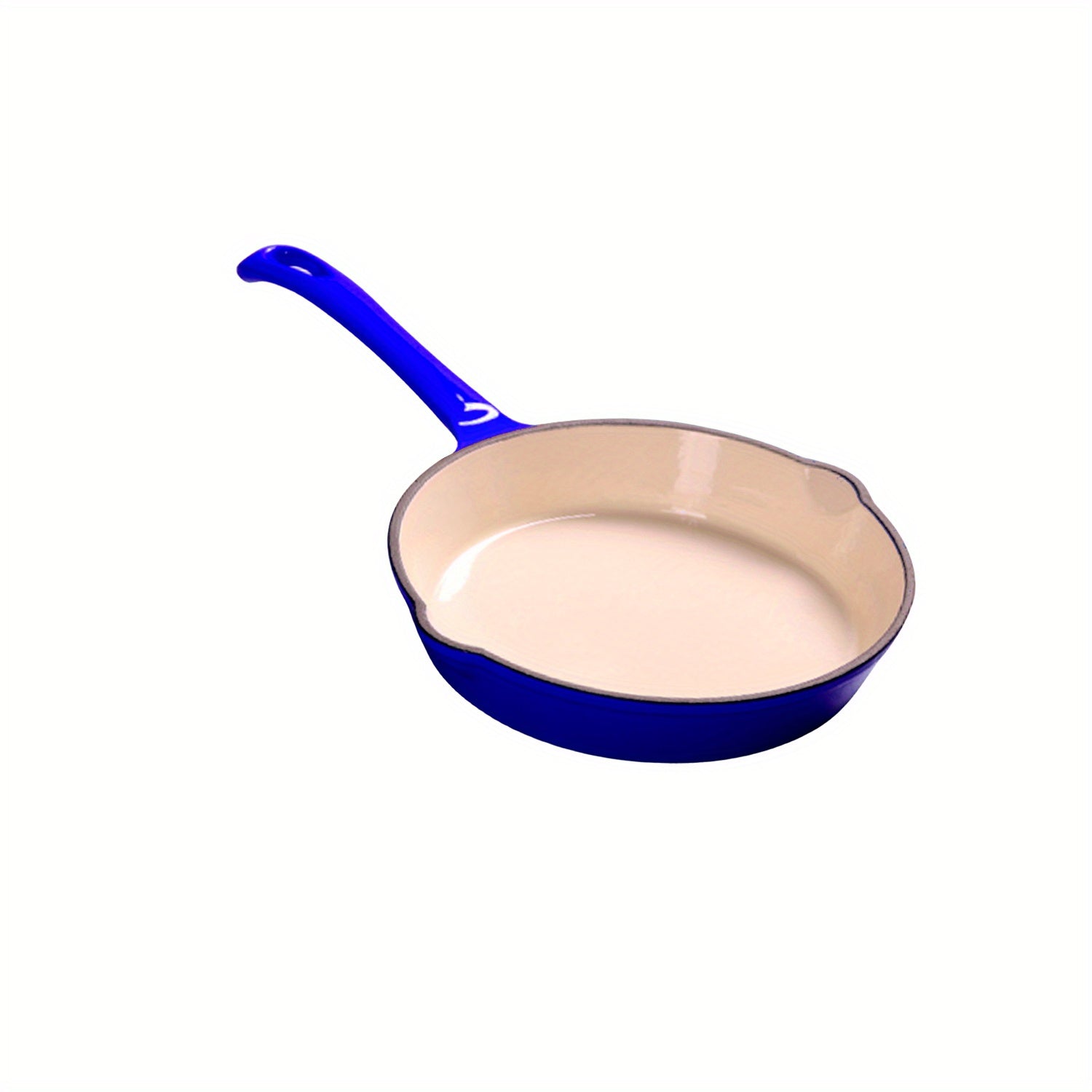 Enameled Cast Iron Skillet 10-Inch Non-Stick for Cooking, Grilling, and Baking