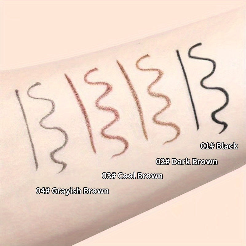 Women's Waterproof Liquid Eyeliner Pen Long-lasting Black Thin Tip