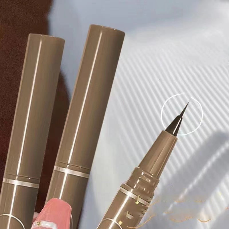 Women's Waterproof Liquid Eyeliner Pen Long-lasting Black Thin Tip