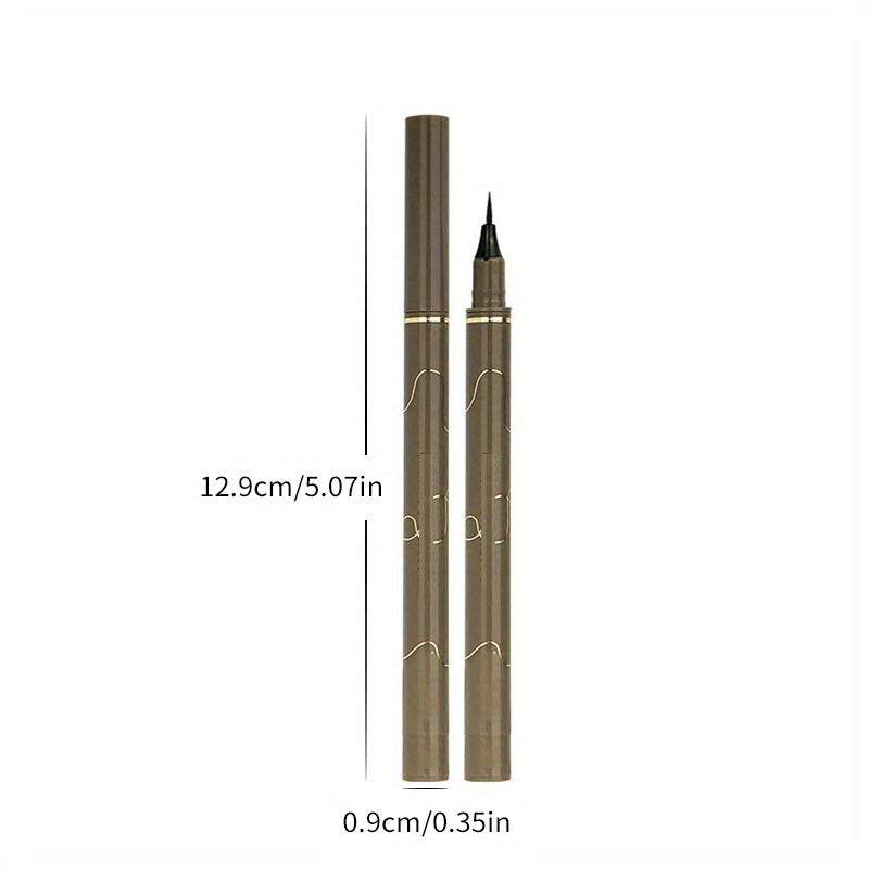 Women's Waterproof Liquid Eyeliner Pen Long-lasting Black Thin Tip