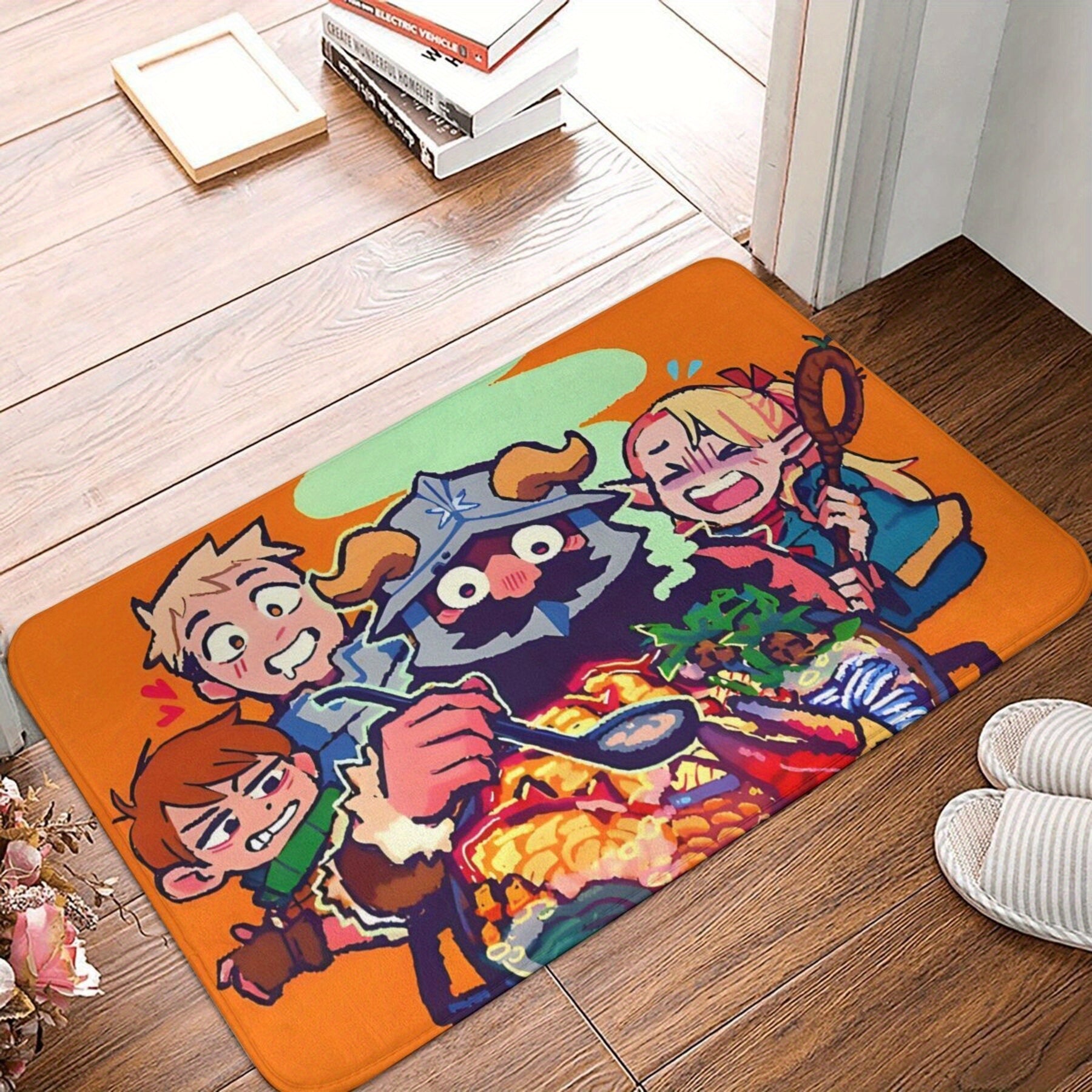 Fantasy Characters Doormat Polyester Machine Washable Durable Home Decor