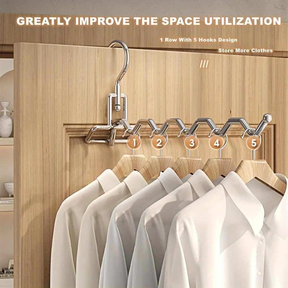 Estante de secado portátil de acero inoxidable con diseño plegable para lavandería y baño