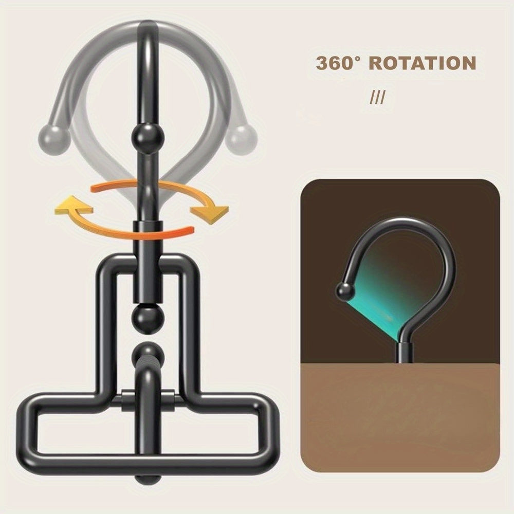 Estante de secado portátil de acero inoxidable con diseño plegable para lavandería y baño