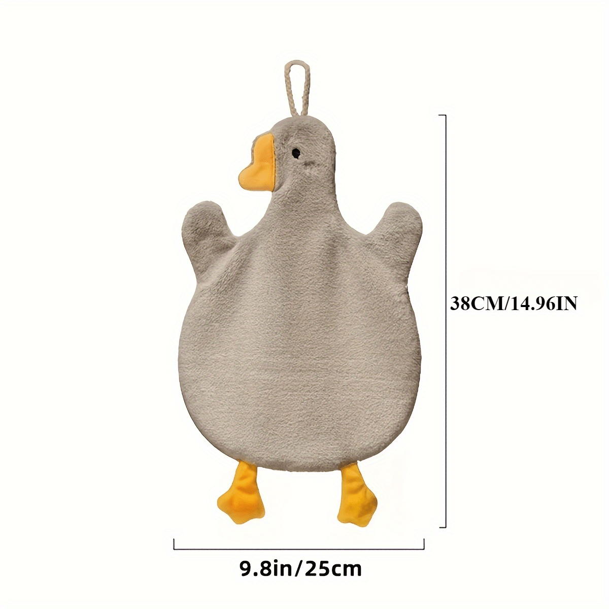 Cartoon Duck Hand Towels Quick-Drying Durable Kitchen Bathroom Stylish