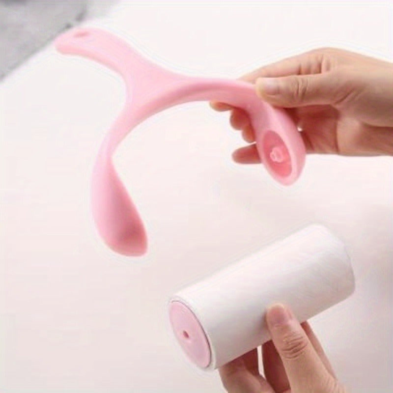 Reptile Lint Roller with 6 Refills Pet Hair Remover for Clothes Car Seats Carpets