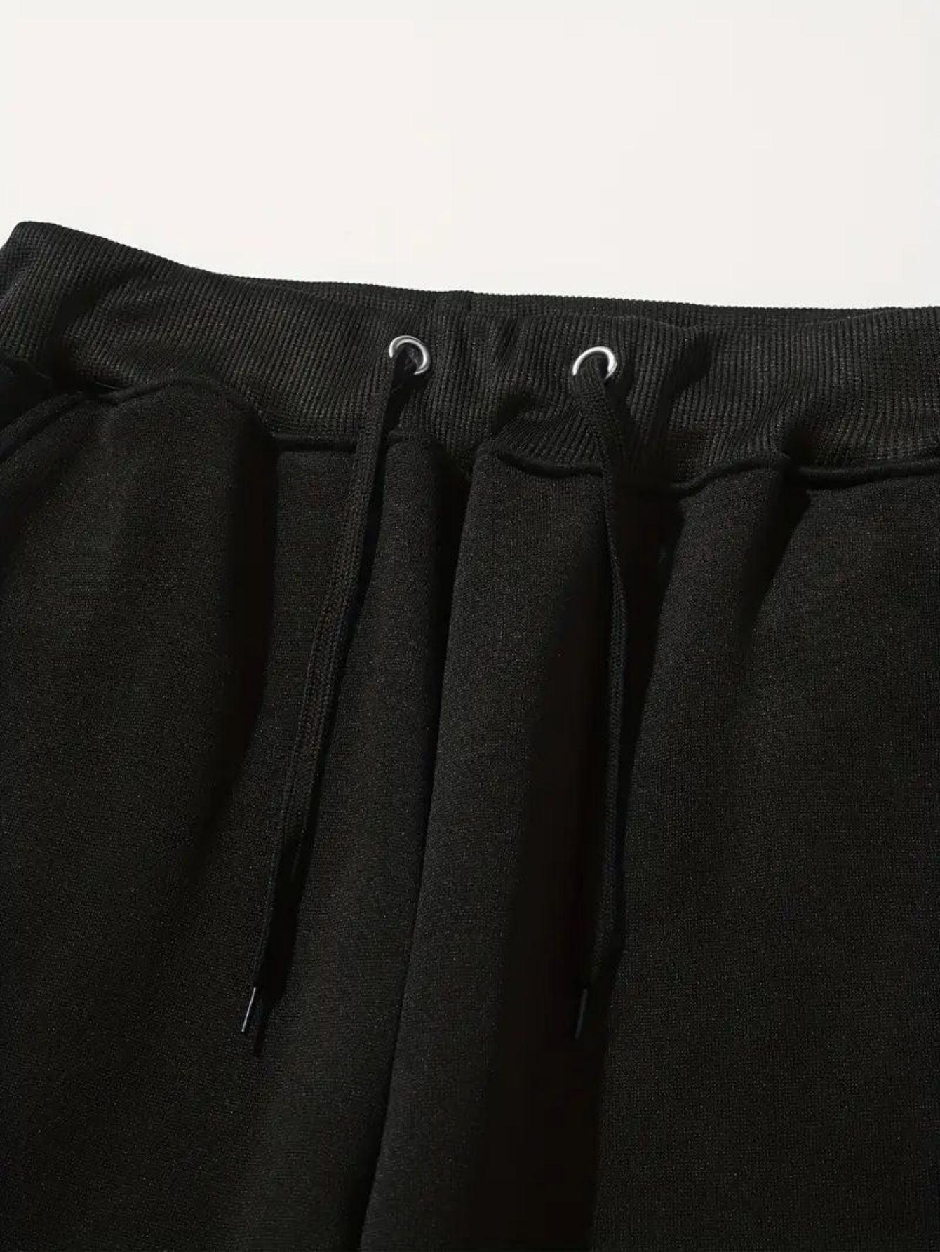 Men's Casual Hoodie Set with "Than The Storm" Print 100% Polyester Knit Fabric Regular Fit