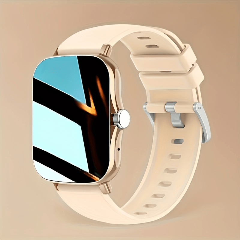 Ultra-Thin Smartwatch for Men and Women with Sports Modes Sedentary Reminders and Weather Notifications