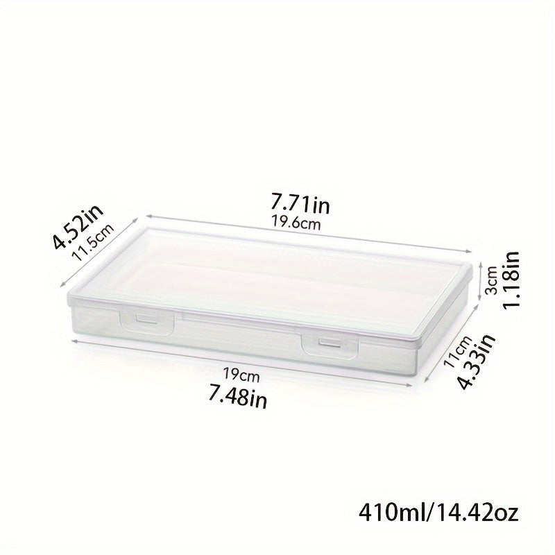 Transparent Food Storage Container for Butter and Cheese, Refrigerator Safe