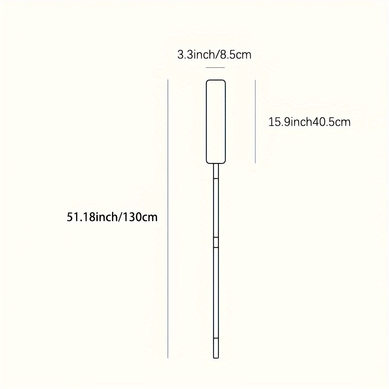 Cepillo de hendidura lavable y extensible para limpieza de muebles y suelos
