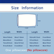 100% Natural Fiber Pillowcase for Bedroom Guest Room Hotel Bedding