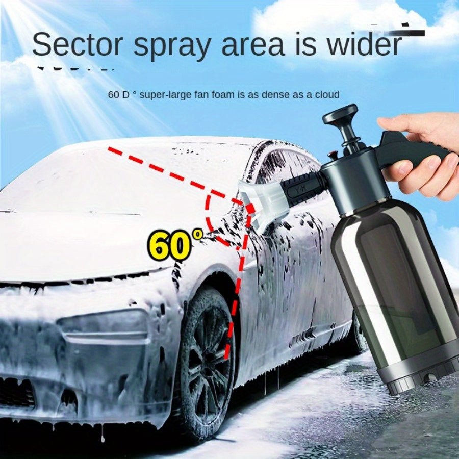 Plastic Foam Spray Bottle for Car Wash High-Pressure Auto Maintenance