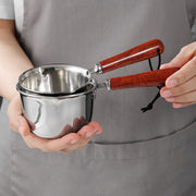 Mini stainless steel butter warmer 120ml 200ml non-electric waterproof melting cheese chocolate omelets kitchen tool