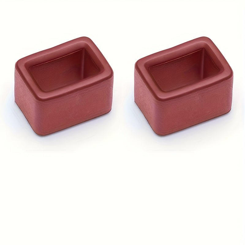 2-Pack PVC Car Seat Belt Buckle Protectors Scratch-Resistant Vehicle Interior Accessories