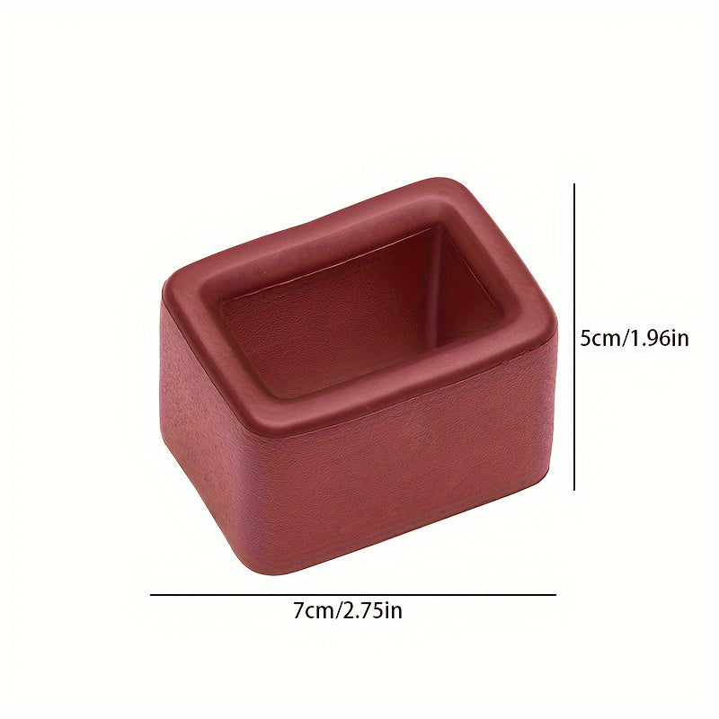 2-Pack PVC Car Seat Belt Buckle Protectors Scratch-Resistant Vehicle Interior Accessories