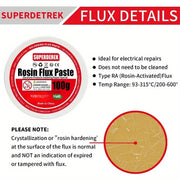 Rosin Soldering Flux Paste No Clean for Electronics Circuit Boards 35g-300g