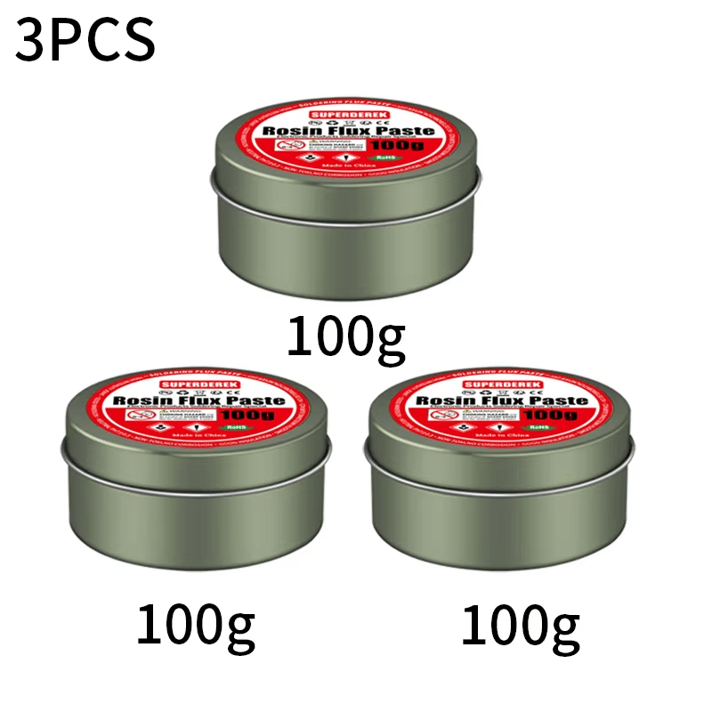 Rosin Soldering Flux Paste No Clean for Electronics Circuit Boards 35g-300g
