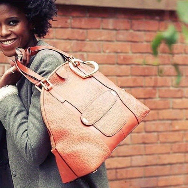 Boho Style Alloy Handbag Hanger Rotary Heart-Shaped Purse Hook Portable Bag Holder