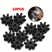 10pcs Flexible Steering Gear Coupling Rubber for Car Steering Column Repair