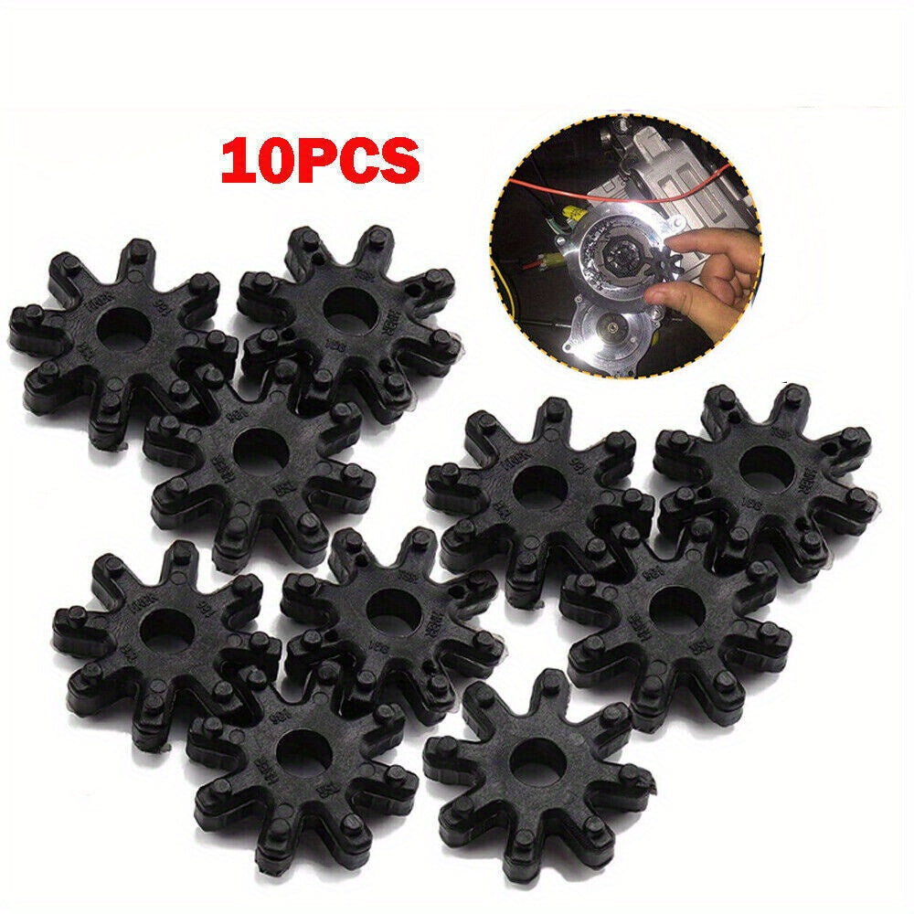 10pcs Flexible Steering Gear Coupling Rubber for Car Steering Column Repair