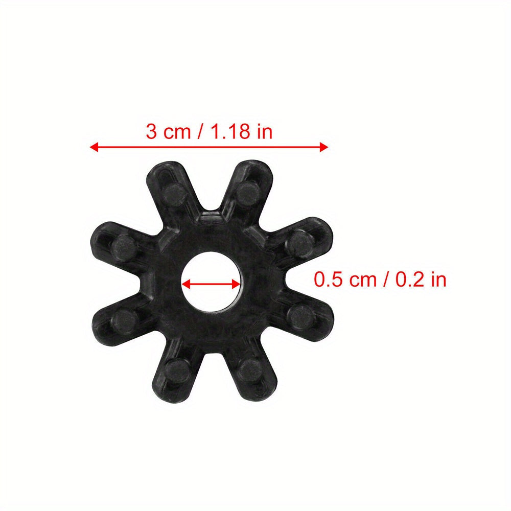 10pcs Flexible Steering Gear Coupling Rubber for Car Steering Column Repair