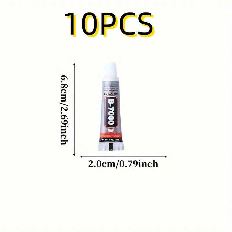 10-Pack Clear Multi-Purpose Craft Glue for DIY Projects