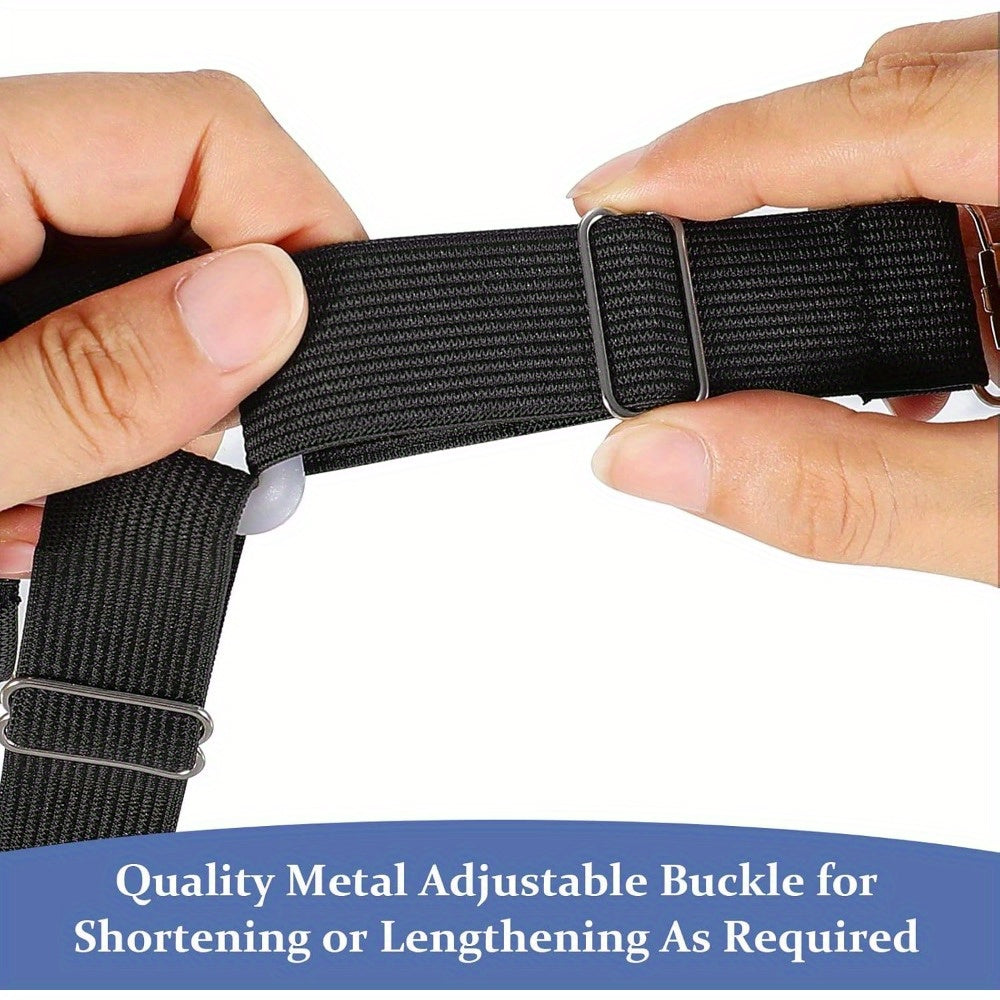 Sheet Holding Straps Set 5 Pieces Fitted Sheet Clips Elastic Corner Holders